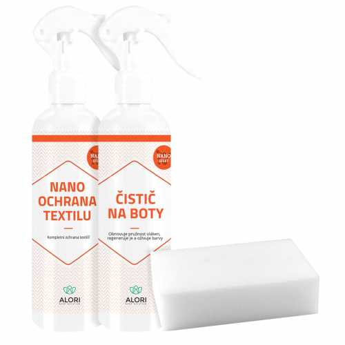 Set zur Reinigung und zum Schutz von Schuhen