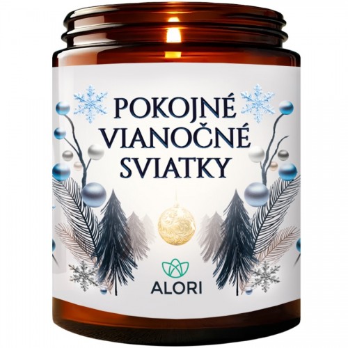 Sojakerze – FROHE WEIHNACHTEN