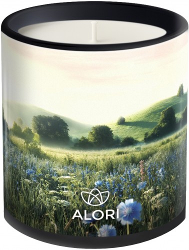 Sojakerze – Morgentau – schwarz 300 ml