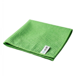 Mikrofaser-Fenstertuch WAFFLE 40 x 40 cm – grün