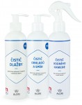 Set für ein sauberes Badezimmer