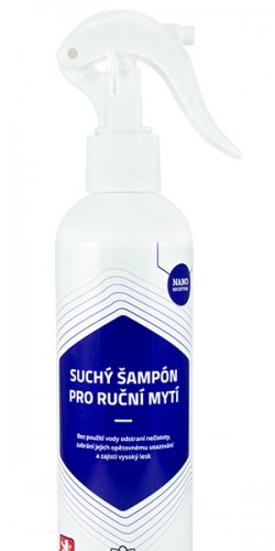 Trockenshampoo zur Handreinigung