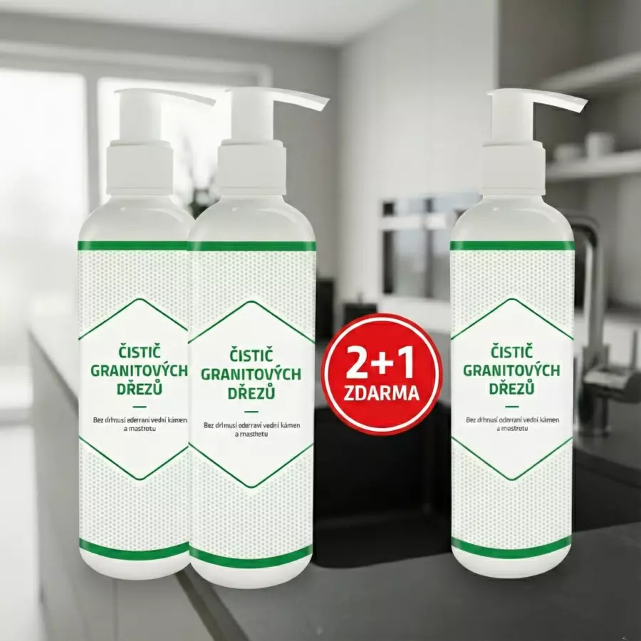 Granitspülenreiniger 2+1 gratis
