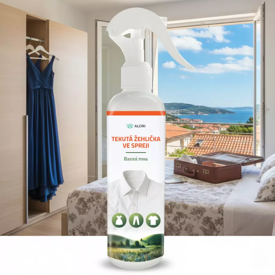 Textilglätter-Spray – Morgentau