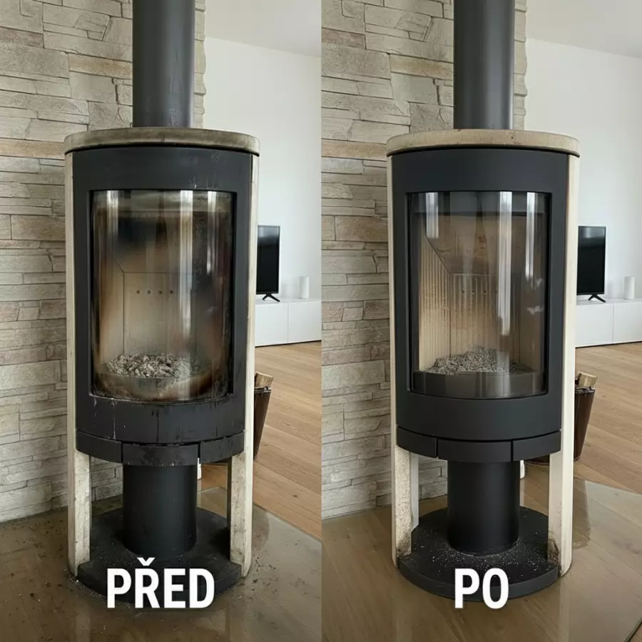 Kaminreiniger 3 Stück zum Preis von 2 Stück + Tuch 40x40 cm gratis