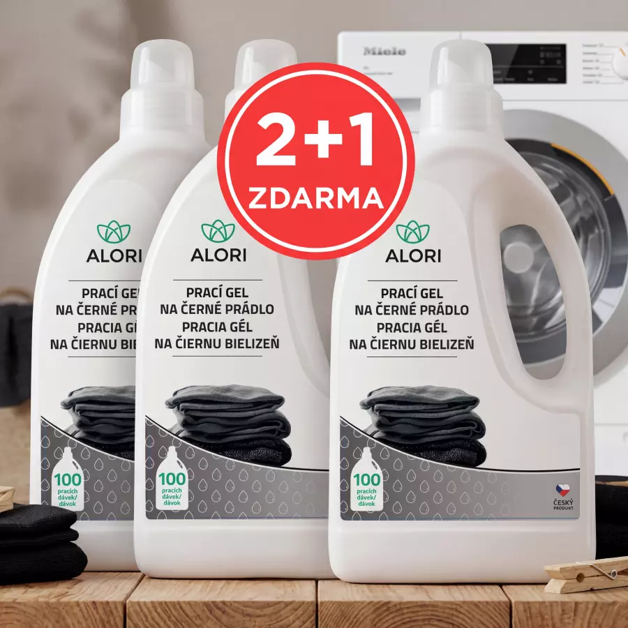 Waschgel für schwarze Wäsche 3 l 2+1 gratis
