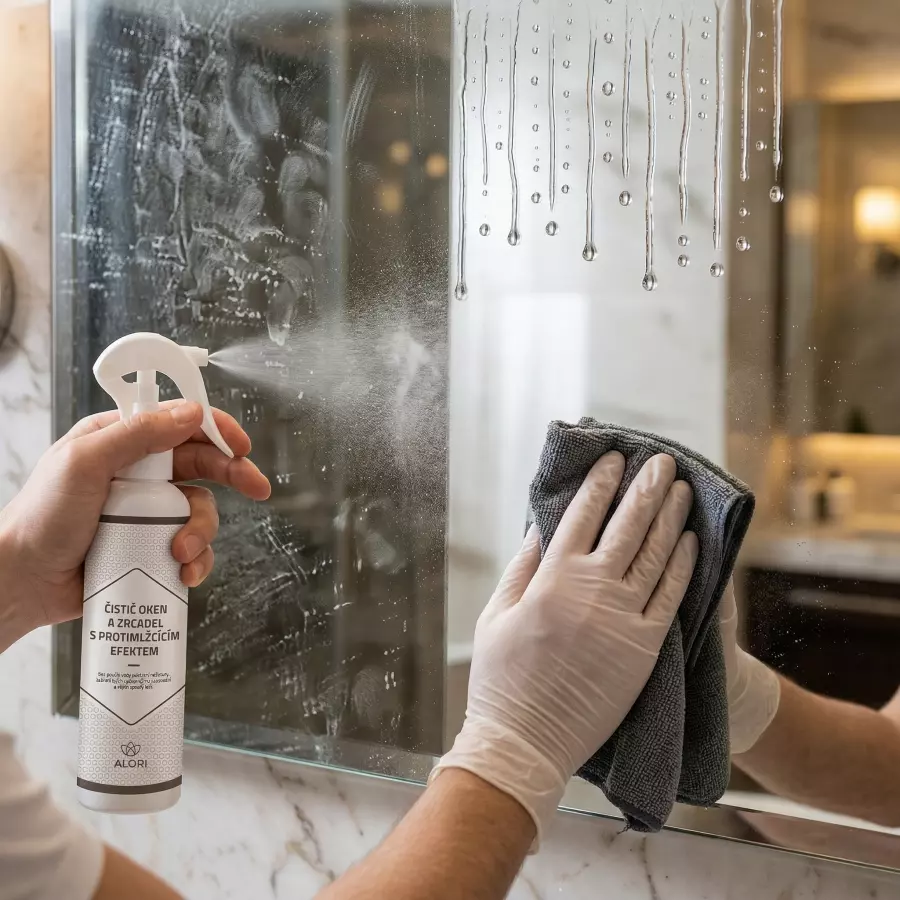 Glas- und Spiegelreiniger mit Antibeschlagwirkung 3 Stück zum Preis von 2 Stück + zusätzliches Tuch